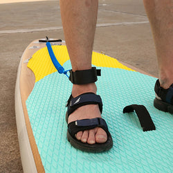 Coiled Leash Leg Rope Kit Paddle Board Surfboard Portable 10 Feet Surfing Board Stand Up Safety Watering Elements