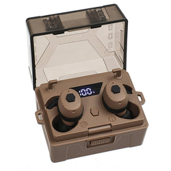 Shooting Earplugs ANC NRR27dB - Tactical Bluetooth Earbuds with Active Noise Cancelling for Hunting Military Ear Protection