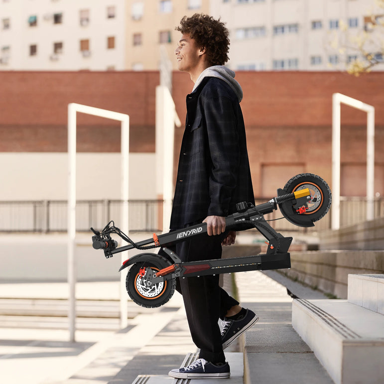 Electric Scooter IENYRID M4 Pro S+ 800W Motor 48V 12.5AH Battery 10"Tire Escooter 45km/h Max Speed Disc Brake LCD Display