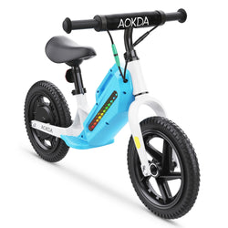 Kids Electric Balance Bike AOKDA K8 180W Children Toy 3 Speed 12Km/h Max Load 40KG Bicycle for Children 2 - 12 Age Children