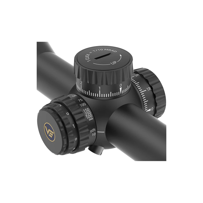 Vector Optics Tauron 3-18x50 FFP Riflescope | 1/10 MIL Turret Lock Adjustment | Zero Stop | For Field Tactical & Hunting
