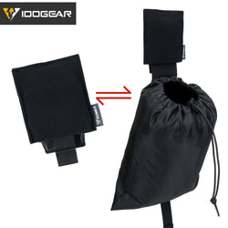 IDOGEAR Tactical Micro Dump Pouch MOLLE Roll-Up Mag Recycling Pouch Foldable 35111