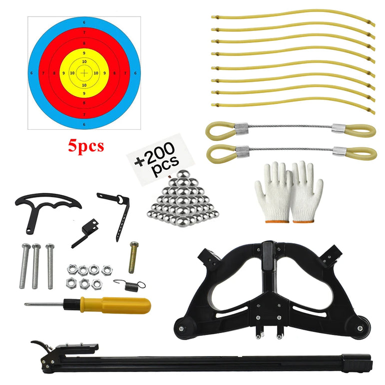 Professional Outdoor Hunting Steel Ball Bow High Power Slingshot Shooting High Quality Shooting Slingshot Recommendation