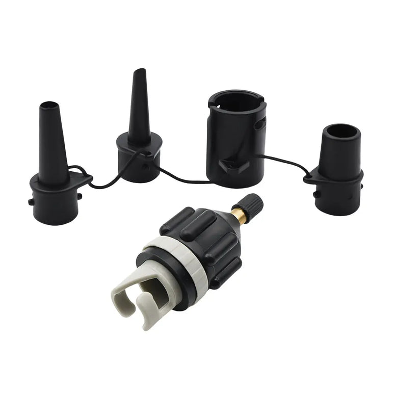 Air Valve Pump Connector with Air Valve Nozzles Paddleboard Pump Adapter for Inflatable Boat Stand-Up Paddleboard Bed