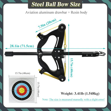 Professional Outdoor Hunting Steel Ball Bow High Power Slingshot Shooting High Quality Shooting Slingshot Recommendation