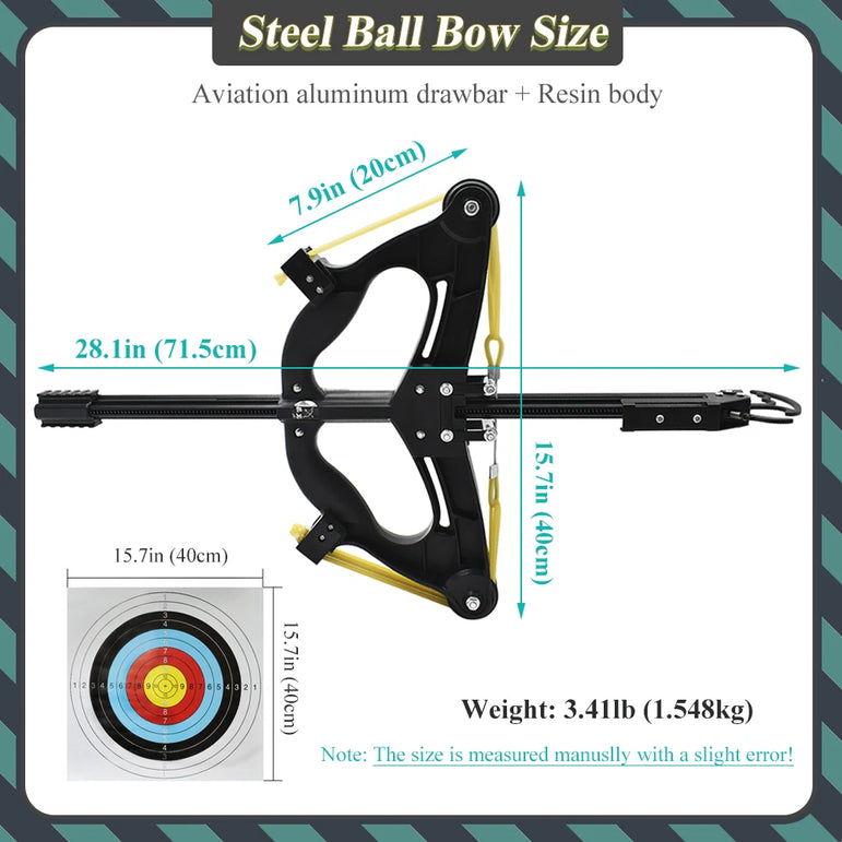 Professional Outdoor Hunting Steel Ball Bow High Power Slingshot Shooting High Quality Shooting Slingshot Recommendation