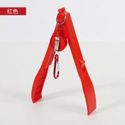 Fish Control Plier Portable Non-slip ABS Fish Clip Catcher Fishing Gear Supplies for Fisherman Comfortable to Handle Fish Clamp