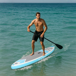 10ft Inflatable Stand Up Paddle Board  for Adults, Anti-Slip EVA Deck, SUP Board with Accessories