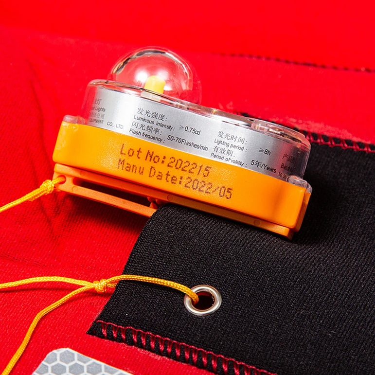 5-1pcs Surfing Life Jacket Light LED Lithium Lamp Position Indicator Self-Lighting Swimming Life Vest Emergency  Lamp