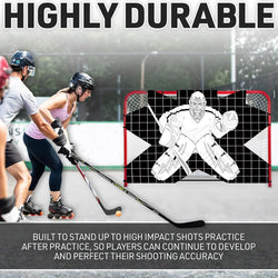 Hockey Goalie Shooting Target Street Hockey Net Goalie Target Hockey Goal Practice Target for Hockey Training