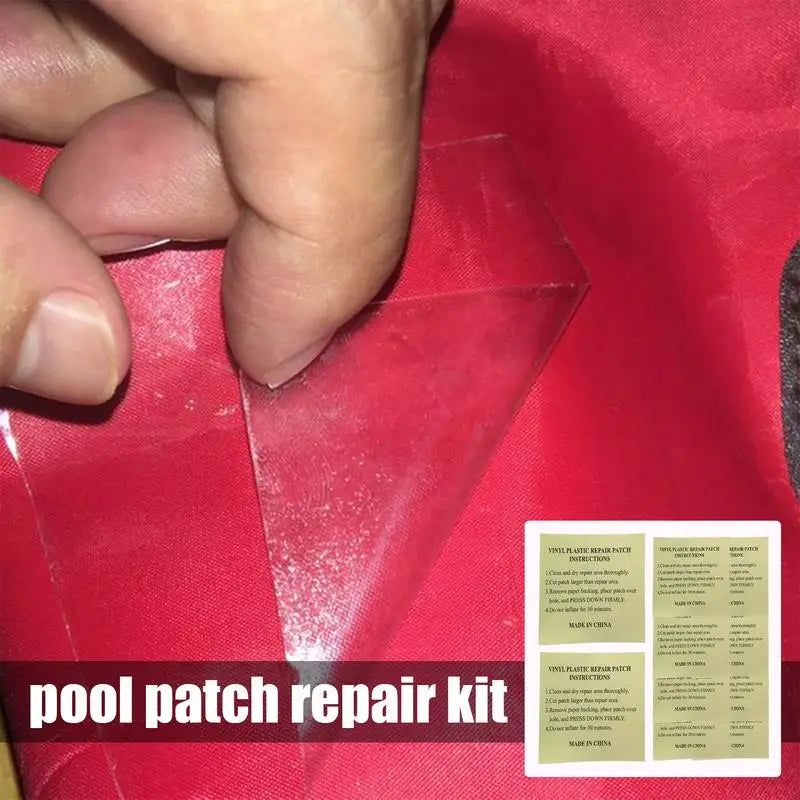 Pool Liner Repair Kit Underwater Repair Kit Sturdy Waterproof Air Mattress Patch Kit Self Adhesive Pvc Inflatable Repair Patch
