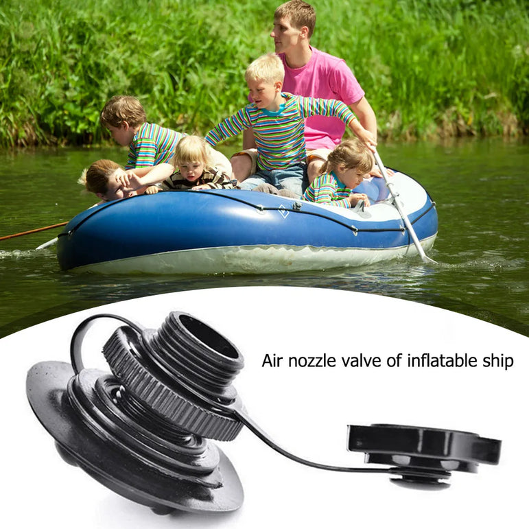 3-10PCS Inflatable Boat Kayak Air Valve Nozzle Cap Airbed Air Mattress Valves Adapters Inflatable Boat Repair Parts Fittings