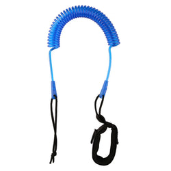 Coiled Leash Leg Rope Kit Paddle Board Surfboard Portable 10 Feet Surfing Board Stand Up Safety Watering Elements