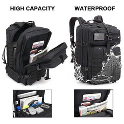 30L/50L Multifunctional Bag Military 900D Military Hiking Bag Waterproof Rucksacks Army Outdoor Camping Trekking Hunting Bag