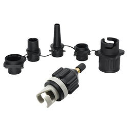 Air Valve Pump Connector with Air Valve Nozzles Paddleboard Pump Adapter for Inflatable Boat Stand-Up Paddleboard Bed