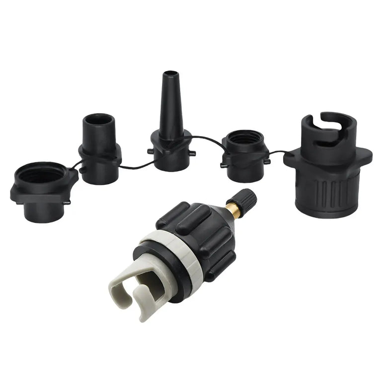 Air Valve Pump Connector with Air Valve Nozzles Paddleboard Pump Adapter for Inflatable Boat Stand-Up Paddleboard Bed