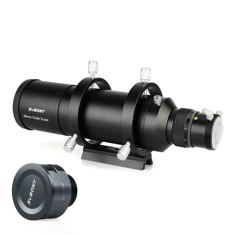 SV105 planetary camera paired with SV106 Achromatic Guide Scope ，suitable for beginners in astrophotography