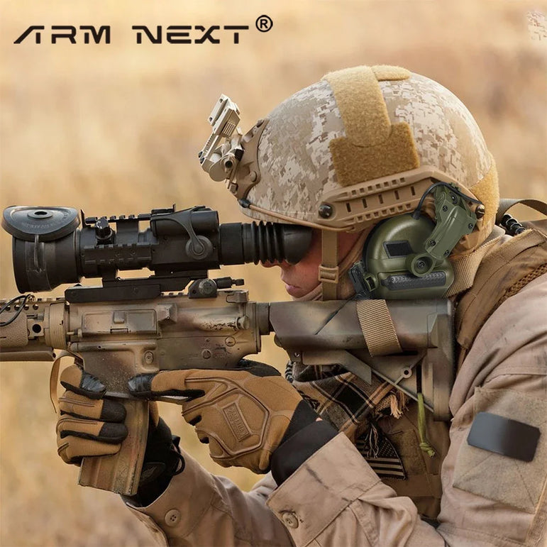 ARM NEXT Tactical Headset Without Pickup and Active Noise Reduction Helmet Version Shooting Earphone Communication headphone ptt