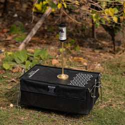 Camping Lights Support Aluminum Alloy Lantern Stand Holder 1/4In Extended Pole Detachable Light Pole for Outdoor Camping