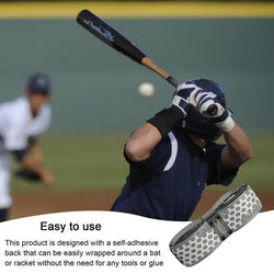 Bat Grip Tape For Baseball 1m Absorbs Sweat Tennis Grip Racket Handle Grip PU Anti-Skid Sweatband Tape For Dumbbells Fishing