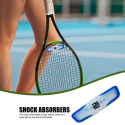 Tennis Racket Shock Absorbers Long Silicone Tennis Racquet Vibration Dampeners String Shock Absorbers Long Tennis Dampener Sport