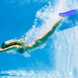Swimming Fins for Children Adults Unisex Freestyle Silicone Short Fins for Swimming Diving Training Non Slip Diving Accessories