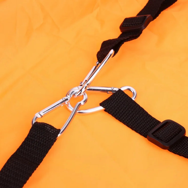 Kayak Downwind Wind Sail Paddle Inflatable Canoe Boats Drifting Wind Sail With Clear Window Boat Folding Thrusters Accessory