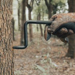 Steel Tree Stand Step Self-Tapping Knurling Pattern Tree Mount Bow Hangers For Hunting Tree Steps Hunting Accessories