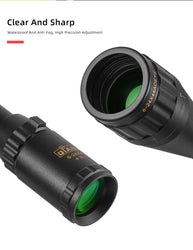 DIANA 6-24X44 Tactical Optic Cross Sight Green Red Illuminated Riflescope Hunting Rifle Scope Sniper Airsoft Air Guns