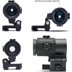 558+G43 Holographic Collimator Sight 558+G33/G45 Red Dot Optic Sight Tactical Hunting Gear W/20mm Rail Mounts&Quick Detach Lever