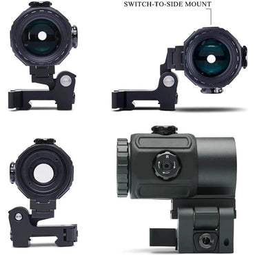 558+G43 Holographic Collimator Sight 558+G33/G45 Red Dot Optic Sight Tactical Hunting Gear W/20mm Rail Mounts&Quick Detach Lever