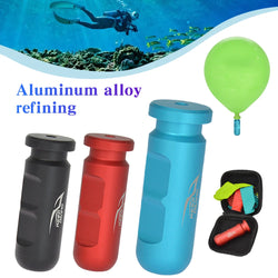 Frenzel Ear Equalization Training Tool Anodized Aluminum Alloy Underwater Apnea Auxiliary Practing Tool Professional Tool