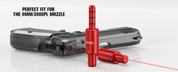 9MM 38SPL multifunctional magnetic red green light trainer, dual-purpose for training and calibration