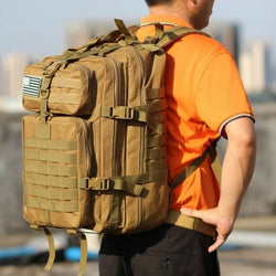 30L/50L Multifunctional Bag Military 900D Military Hiking Bag Waterproof Rucksacks Army Outdoor Camping Trekking Hunting Bag