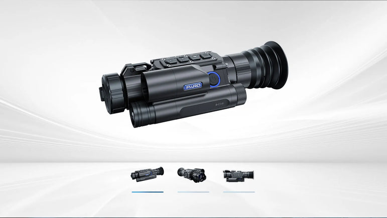 PARD NV008SP2-LRF Night Vision Scope, Hunting Monocular, 2688*1520 Resolution Built-in Rangefinder, Ballistic Calculator Camera