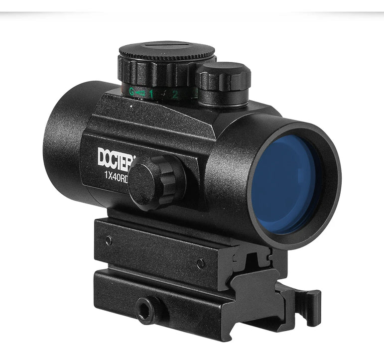DOCTER 1x40 Red Dot 3x Magnifier Holographic Green Dot Sight  Tactical Red Dot 3x Magnifier Combination Hunting