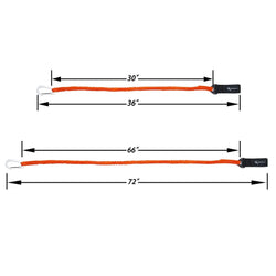 Nylon Elastic Kayak Canoe Paddle Leash Safety Boat Fishing Rod Pole Coiled Lanyards Boat Fastening Accessories