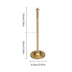 Camping Lights Support Aluminum Alloy Lantern Stand Holder 1/4In Extended Pole Detachable Light Pole for Outdoor Camping