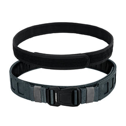 IDOGEAR 2 inch Tactical Belt LSR MOLLE Quick Release Metal Buckle Lightweight Man Outdoors Training Waistband 3433