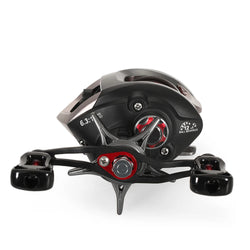 Lixada 12+1 Ball Bearings Baitcasting Reel Fishing Fly High Speed Fishing Reel with Magnetic Brake System