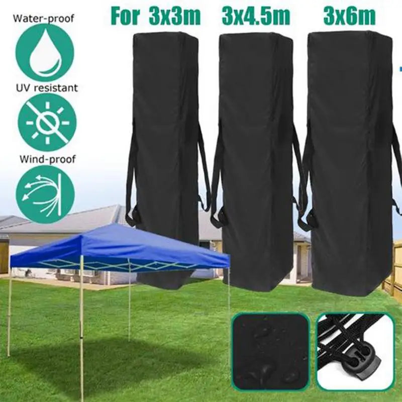 Portable Tent Storage Bag Waterproof Gazebo Marquee Carry Bag With Handle For Camping Picnic Organizer