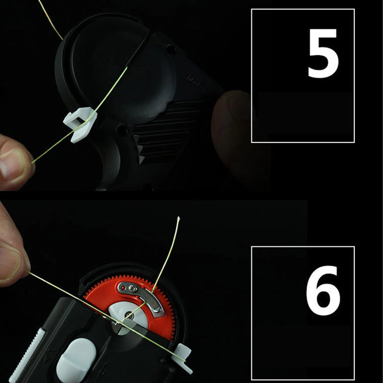 Fishing Hook Knots Automatic Fishing Hook Tier Tool Tyer Machine Tying Device Durable Automatic Tying Device Machine For Fishing