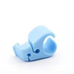 Silicone Personal Fan Clip For Parasol Handheld Personal Fan Holder  blue/pink Multipurpose Clip Parasol Handheld Electric Fan