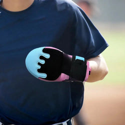Baseball Sliding Mitt Youth Baseball Sliding Mitt Sliding Mitten With Elastic Compression Strap Adjustable Wrist Compression