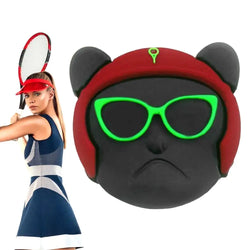 Tennis Racket Shock Absorbers Vibration Dampeners Durable Anti-vibration Silicone Cartoon Strawberry Tennis Accessories