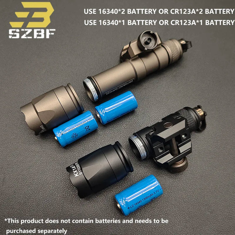 Us Warehouse Tactical PEQ15 IR/Red Laser Indicator Rifle Hunting Weapon SF M600 M600B M300C X300 LED Flashlight for 20mm Rail