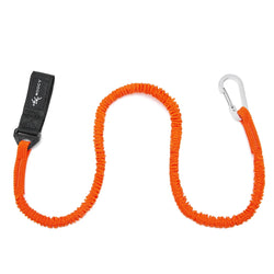Nylon Elastic Kayak Canoe Paddle Leash Safety Boat Fishing Rod Pole Coiled Lanyards Boat Fastening Accessories