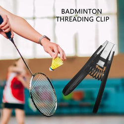 Starting Clamp Tennis Sports Starting Clamp Portable Alloy Tennis Ball Manual Starting Tools For Repairing Badminton Rackets