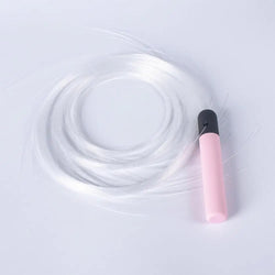 Colorful LED Fiber Optic Whip Light Disco RGB Dancing Glowing Whip Sparkle Flow String For Party Light Show Music Festival
