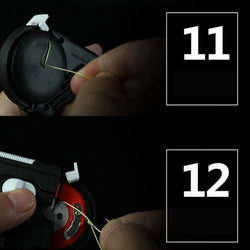 Fishing Hook Knots Automatic Fishing Hook Tier Tool Tyer Machine Tying Device Durable Automatic Tying Device Machine For Fishing